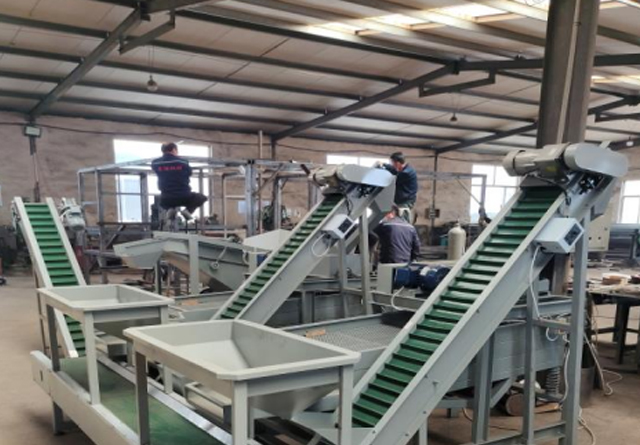 开心果脱壳生产线