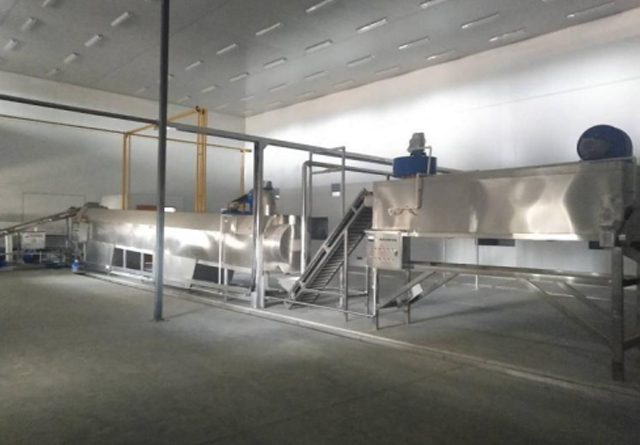 芝麻烘烤生产线