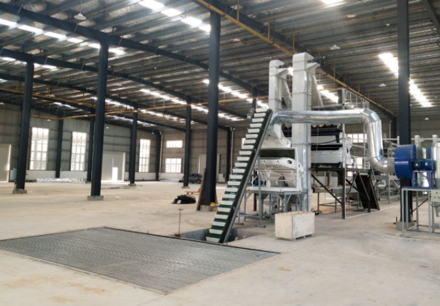 可可豆烘烤脱皮磨浆生产线